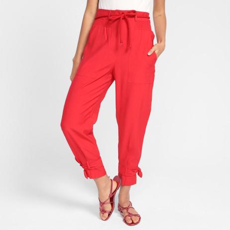 Calça Il Shin Amarração Feminina Menor preço em Calça Il Shin Amarração Feminina