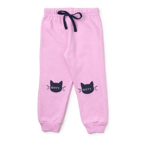 calça rosa infantil