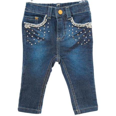 calça tipo jeans para bebe