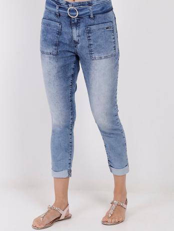 calça jeans feminina capri