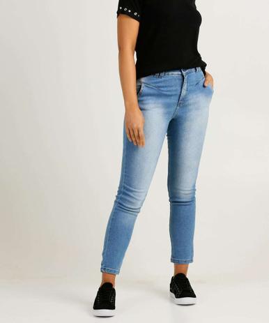 calça jeans capri feminina