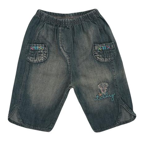 Calça Jeans Capri Tilly Bebê Azul Bordada é boa?