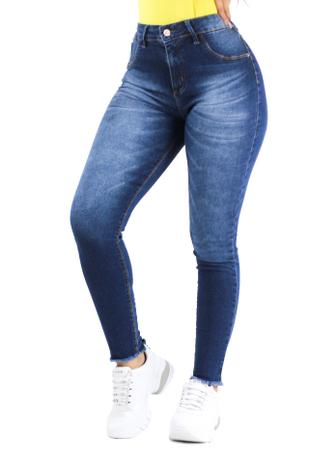Calça Jeans com Barra Desfiada Feminina Mix Jeans - Roupas Femininas -  Magazine Luiza