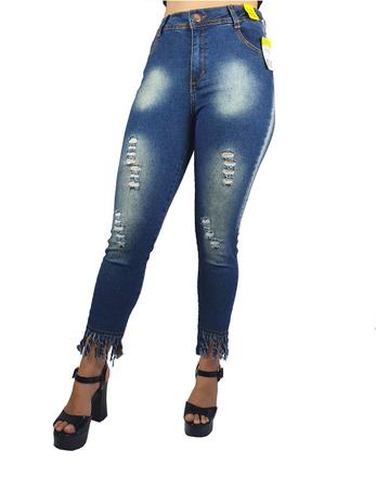 престъпление малко Какаду calça jeans desfiada покупка Електрошокови Разрез