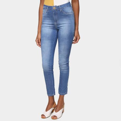 Calça Jeans Ecxo Skinny Lavagem Média Feminina