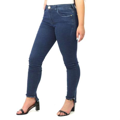 calça jeans lycra cintura alta