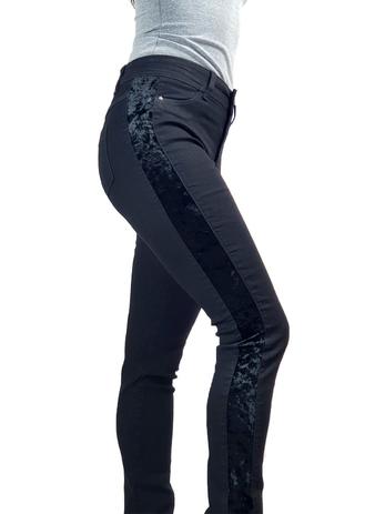 calça jeans cintura alta jezzian