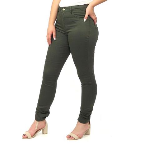 calça jeans colorida