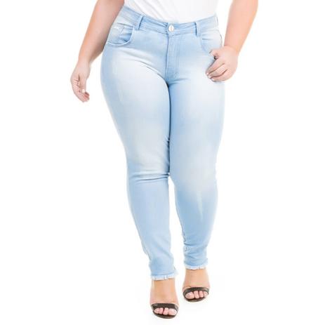 calça jeans feminina barra desfiada