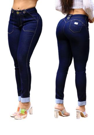 Calça Jeans Feminina Empina Bumbum Com Lycra E Bojo Elastano - Oxtreet - Calça Jeans Feminina - Magazine Luiza