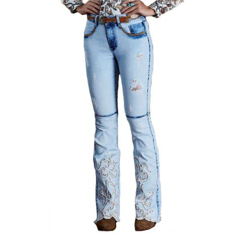 jeans feminino flare