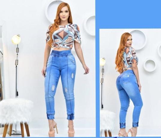 calça jeans feminina lavagem clara