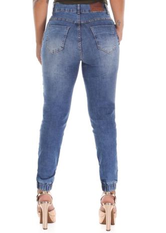 calça jeans jogging feminina