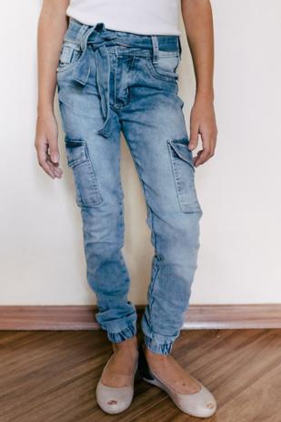 calça jeans tamanho 14