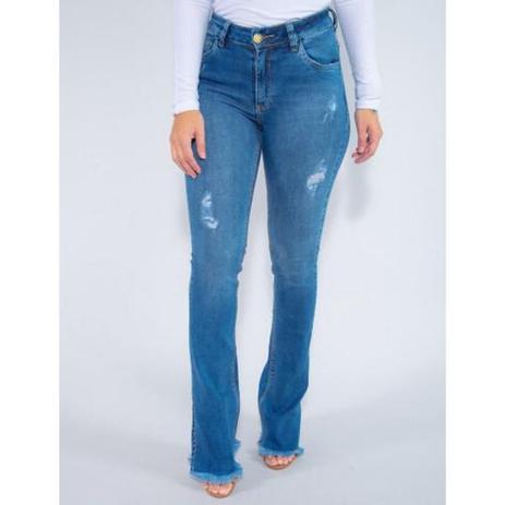 calça jeans feminina despojada