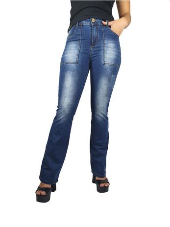 calça jeans jezzian flare