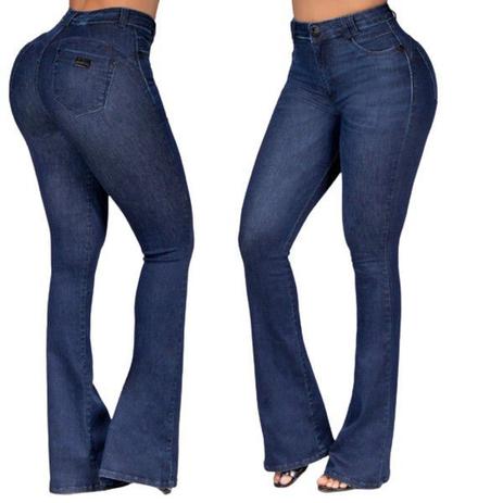 calça flare da pit bull