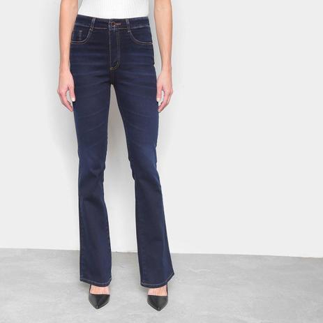 calça jeans flare sawary