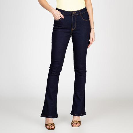 Calça Jeans Flare Taty Escura - Bloom - Calça Jeans Feminina - Magazine Luiza