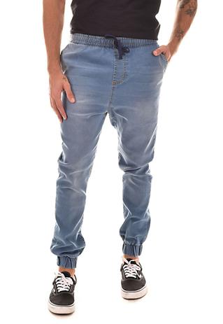 calça jogger jeans clara