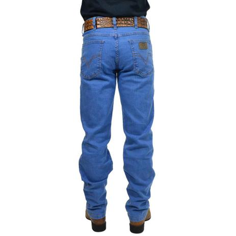 calça jeans azul claro