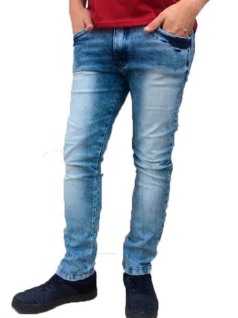 calça jeans azul masculina