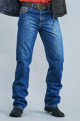 calça jeans relaxed