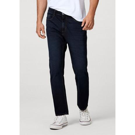 calça regular masculina