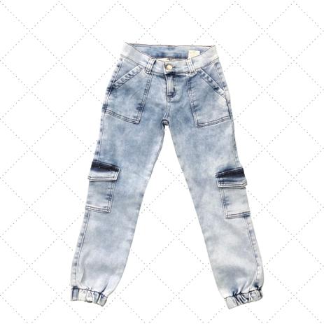 calça jeans com moletom infantil