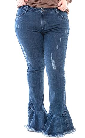 moda plus size calça jeans