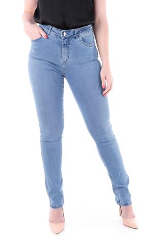 calça jeans feminina cinza claro