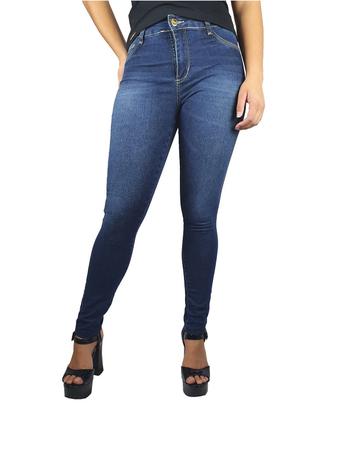 Calça Jeans Skinny Básica Feminina Azul Marinho Sawary - Calça Jeans Feminina - Magazine Luiza