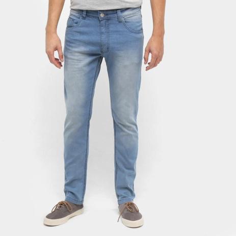 calça jeans masculina slim clara