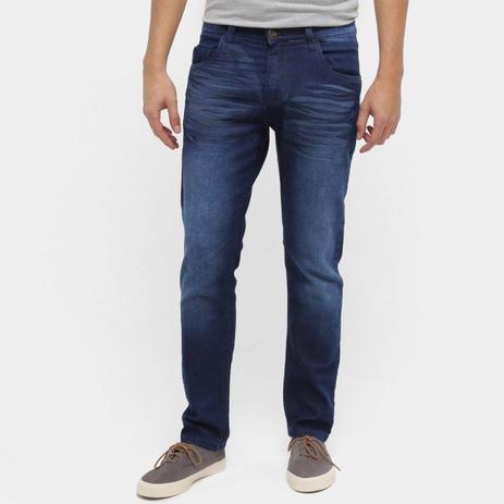 calça jeans estonada masculina