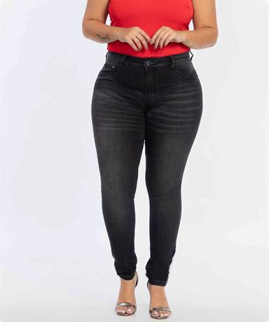 calça skinning feminina plus size