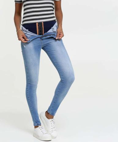 calça jeans skinny feminina