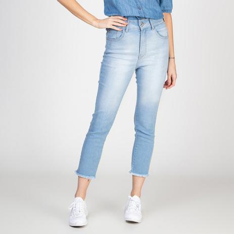 calça jeans skinning cintura alta