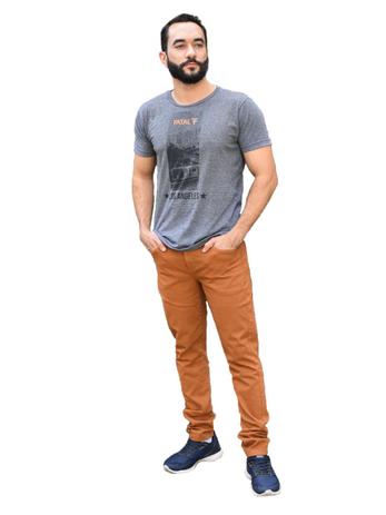 calça jeans masculina marrom