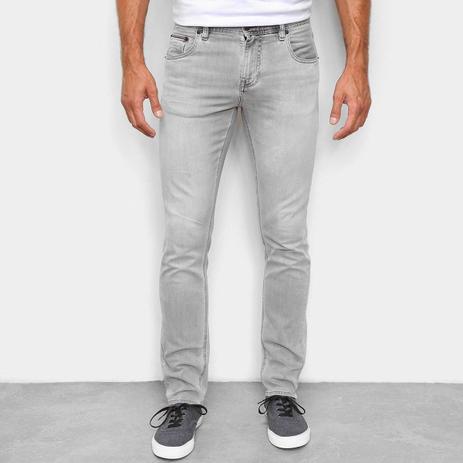 calça jeans estonada masculina