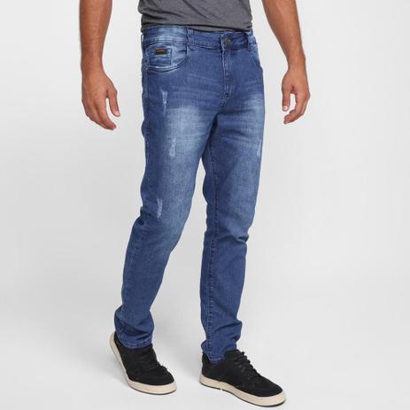 Calça Jeans Slim Evidence Masculina Menor preço em Calça Jeans Slim Evidence Masculina
