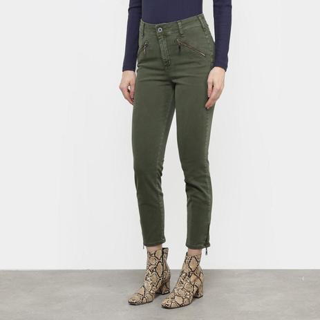 Calça Jeans Sommer Skinny Detalhe Zíper Feminina Menor preço em Calça Jeans Sommer Skinny Detalhe Zíper Feminina