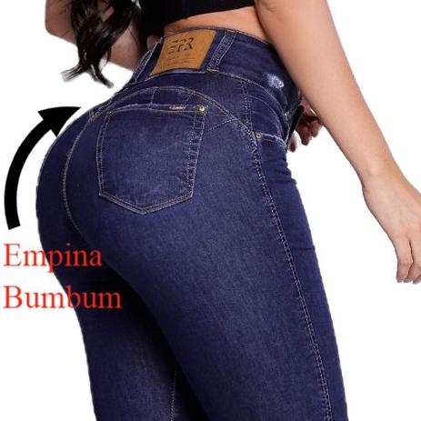 calça jeans com bojo removivel