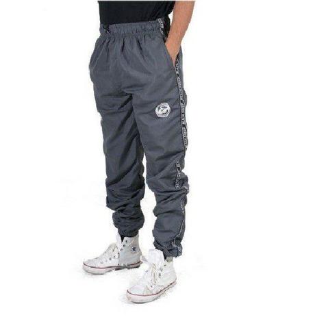 calça tactel adidas com elastico na barra