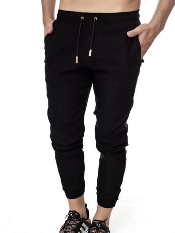 calça jogger masculina sarja