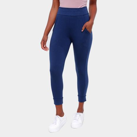 calça jogger moletinho feminina