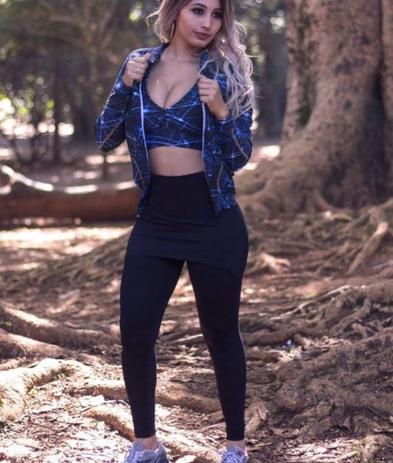 Calça Legging Com Tapa Bumbum Preta - Tamanho: M - Siriloco Menor preço em Calça Legging Com Tapa Bumbum Preta - Tamanho: M - Siriloco