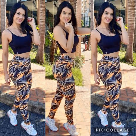 Calça Legging Estampada Coz Alto Moda Fitness - Ah Moda Fitness Menor preço em Calça Legging Estampada Coz Alto Moda Fitness - Ah Moda Fitness