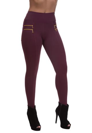 calça montaria marsala