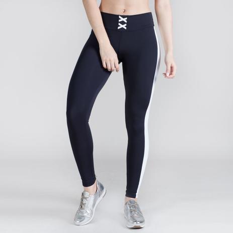 Calça Legging Feminina Surty Sole Strip - Preta Menor preço em Calça Legging Feminina Surty Sole Strip - Preta