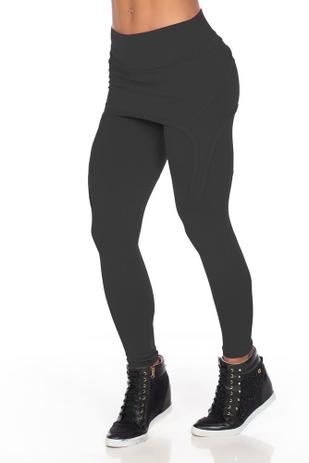 calça ginastica com saia